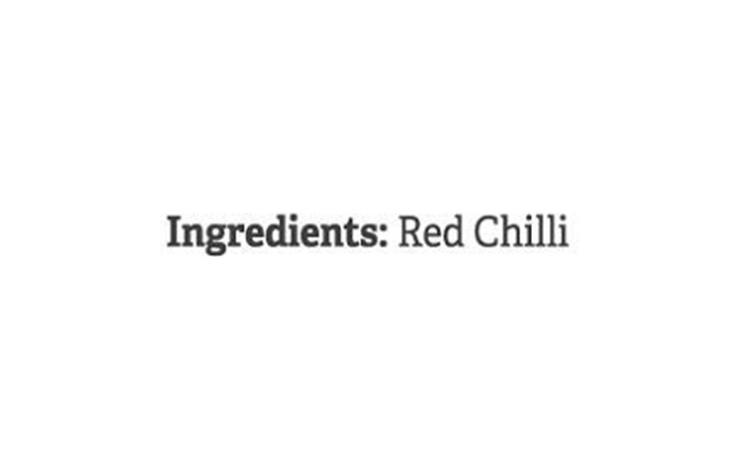 Valley Spice Red Chilli Powder Hot & Bold   Plastic Bottle  100 grams